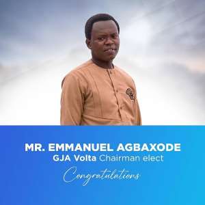 Akatsi South NDC congratulates newly elected Volta GJA chairman