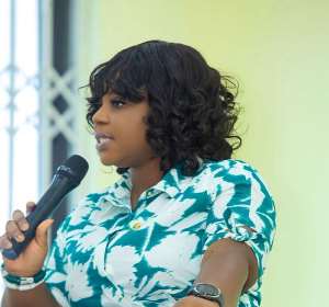 National Coordinator of the Responsible Cooperative Mining and Skills Development Programme (rCOMSDEP), Ms. Mawusi Ama Mawuenyefia