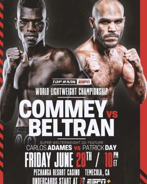 Richard Commey Ready To Rumble In First IBF Title Defence