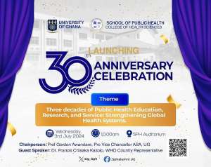 UG-School of Public Health to launch 30years anniversary 