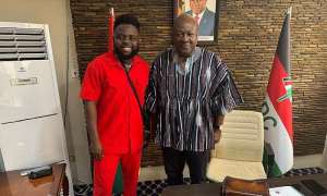 Nero X meets Mahama, releases campaign song for NDC