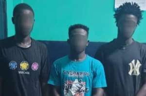 Police nab three armed robbers behind gold dealer attack in Central Region