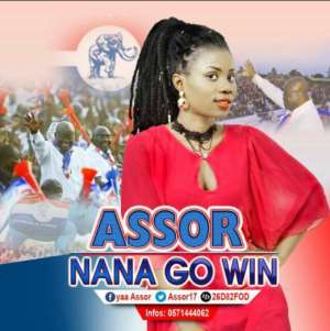 Assor Sings To Rally Support For Nana Akufo-Addo And NPP Victory 2016