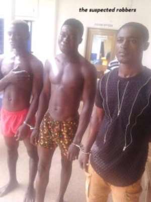 3 Suspected Robbers Remanded Into Custody