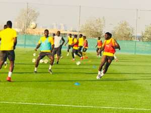 Black Stars in usual jama session ahead of Cameroon cracker