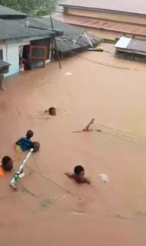 Floods disrupt Accra as Interior Minister issues safety appeal