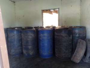 17 Drums Of Fuel Impounded At Bui
