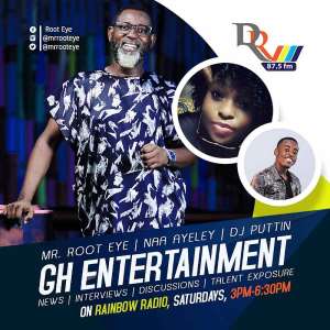 Root Eye Takes Over As Host Of GH Entertainment On Rainbow Radio