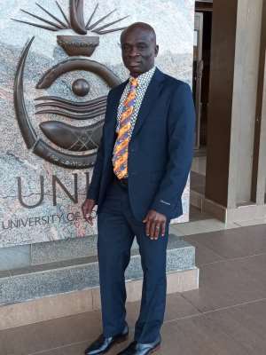 Prof. Jospeh Kwasi Agyemang at the University of South Africa