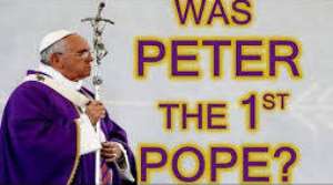 Peter The Apostle Was Never A Pope