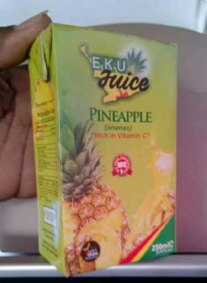 COVID 19: Ekumfi Juice made from pineapple  ginger boost immune System
