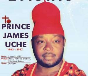 Actors Hold Candle Light for Late Prince James Uche