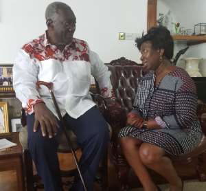 Mary Posch-Oduro Calls On Former President Kufuor