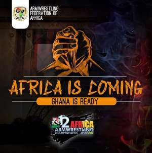Adamus Resources, Dzata Cement, and Ghana Gas supports Africa Armwrestling Championship in Accra