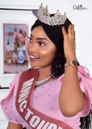 Queen Peteranaba Joyan Applauds Management As She Hands Over Crown At Miss Nigeria United Continent Finals