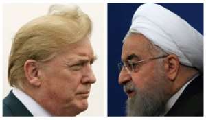 US President Donald Trump and Iran President Hassan Rouhani