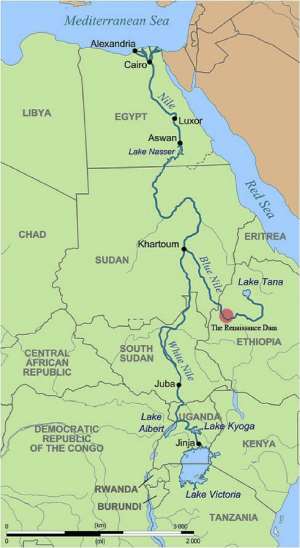 Countries of the Nile River Basin-World Bank Courtesy of researchgate.net