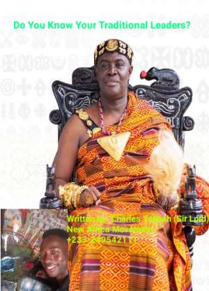 sagyefo seadey” Nana Agyemang Badu II, Dormaahene