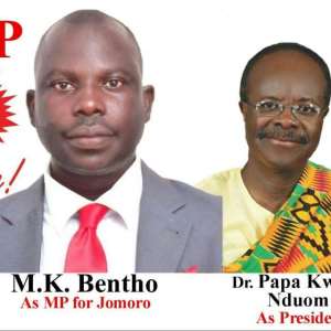 'I've come to firmly resolved that NDC is a trusted party, my followers come join me here' — 2016 Jomoro PPP PC defects to NDC