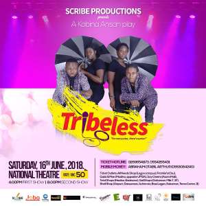 Much Awaited Kobina Ansahs Hit Play Tribeless Shows On June 16