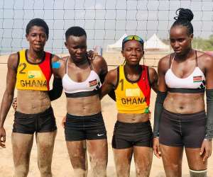 Ghana placed in Group A at 2022 Commonwealth Games Beach Volleyball