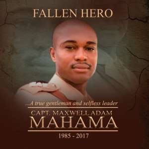 Live coverage of Major Maxwell Adam Mahama's funeral