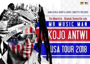 Kojo Antwi US Tour Begins on July 27