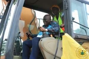 Akufo-Addo Opens The Way For The Construction Of 24.3km Kojina-Chirano-Akoti Road