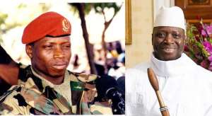 Yahyah Jammeh in 1994 and before stepping down