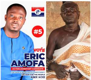 NPP Primaries: Amanfrom Chief, Elders Invoke Blessings On Eric Amofa For Victory