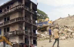 How 70-year-old building was finally demolished over fear of collapse in Osu