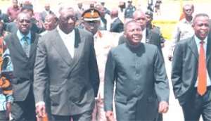 President Kufuor Bids Farewell To His Colleagues