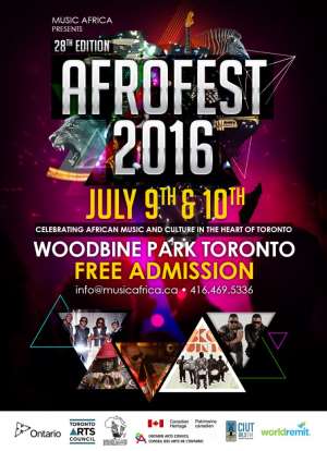 Ghana's Ruff N Smooth Headlines AFROFEST 2016 In Canada