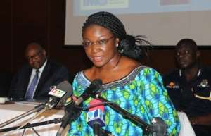 Joyce Bawah Mogtari, Spokesperson for Mahamas campaign