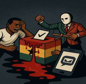 The Shame of Our Democracy: A Nation Bleeding at the Ballot: Unmasking the Violence, Partisan Puppetry, and Social Media’s Dangerous Dance in Ghana’s Political Decline