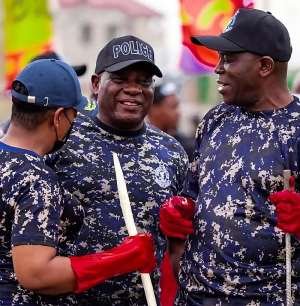 CID Director-General Joins National Sanitation Exercise, Calls for Collective Ownership of Clean Communities