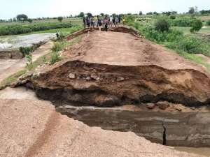 Residents stranded asKongobridge collapse cuts off Tempane communities