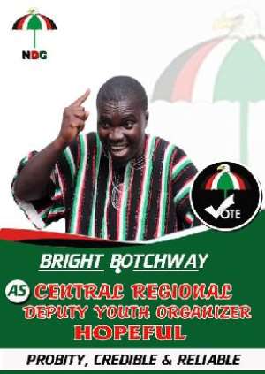 Making youth vibrant at branch level is my priority - Bright Botchway