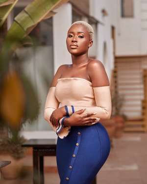 Fella Makafui Is Not Pregnant; Ignore The Rumors -Her Manager Says