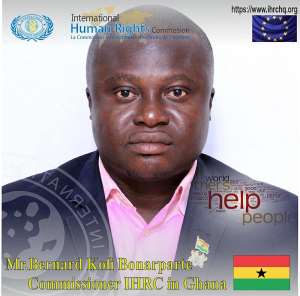 SMM - IHRC Ghana Commissioner applauds President Akufo-Addo and Military Chief