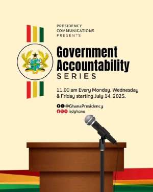 Presidency rolls out ‘Government Accountability Series’ to deepen transparency