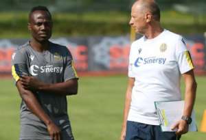 VIDEO: Midfielder Agyemang Badu Starts Training With New Side Hellas Verona
