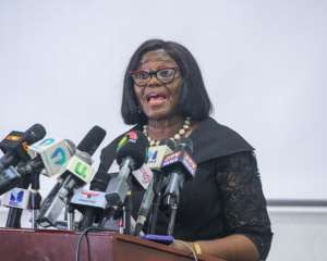 Suspended Chief Justice of Ghana, Justice Gertrude Torkornoo