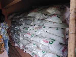 Some of the fertilizers at the Municipal Department of Foods and Agriculture