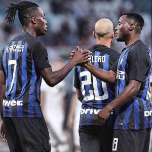 Kwadwo Asamoah Features As Inter Milan Defeat Lugano 3:0 In Preseason