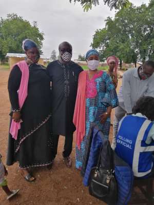 Voter Register: Hajia Lariba Abudu  Tours Kpasemkpe Zone With Hon. Boyoyo