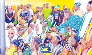 Grief and Grandeur in Yendi: Thousands Gather for YaNa Abukari II’s ThirdDay Adua