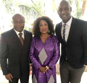 Ghana legends Abedi Pele, Tony Baffoe meet FIFA chief at CAF Symposium