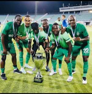 Ghanaian duo Bernard Tekpetey and Elvis Manu wins Bulgaria Super Cup with Ludogorets
