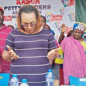 Hawa Koomson launches Obaatanpa Loans for Small to Medium-scale traders